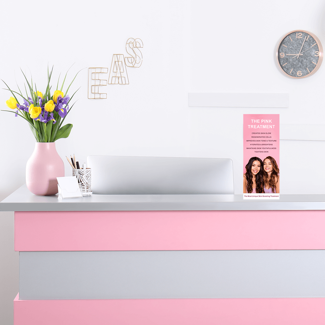 The Pink Treatment Trifold Brochures for Reception
